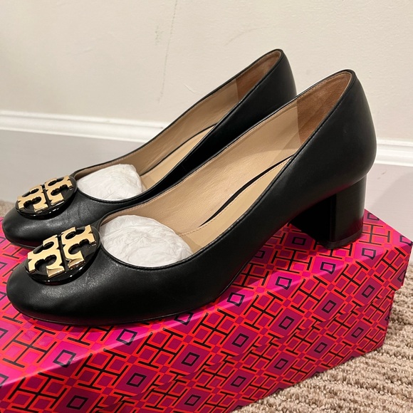 Tory Burch Black Heels - Picture 3 of 5